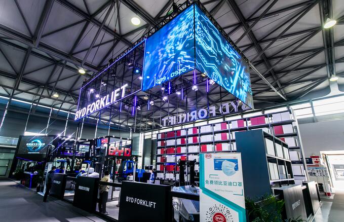 上海比亞迪物流展臺(tái)搭建 上海比亞迪物流展臺(tái)搭建