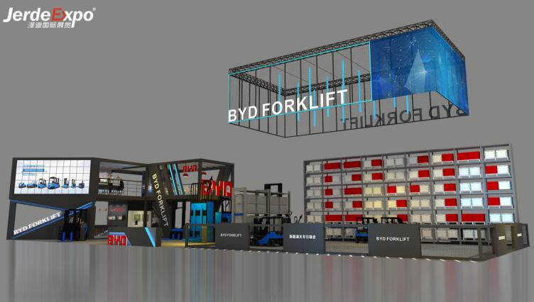 特裝展臺搭建布置時儲物間該如何設(shè)計？解答5大展區(qū)的設(shè)計方法