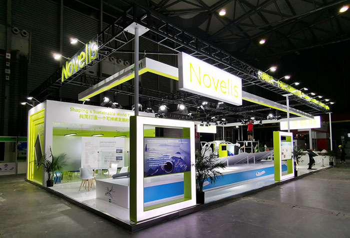 2021上海汽車輕量化展臺搭建
