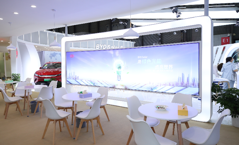 展位中企業(yè)宣傳片有什么講究？上海展會(huì)裝修裝潢中分享講究