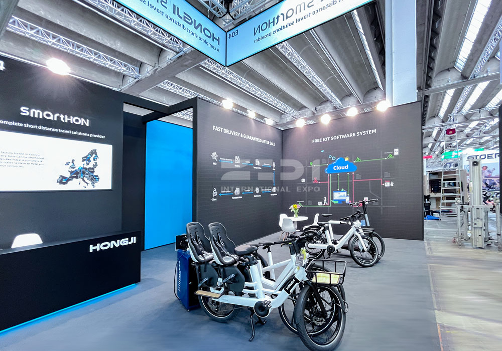 德國(guó)自行車(chē)展位設(shè)計(jì)