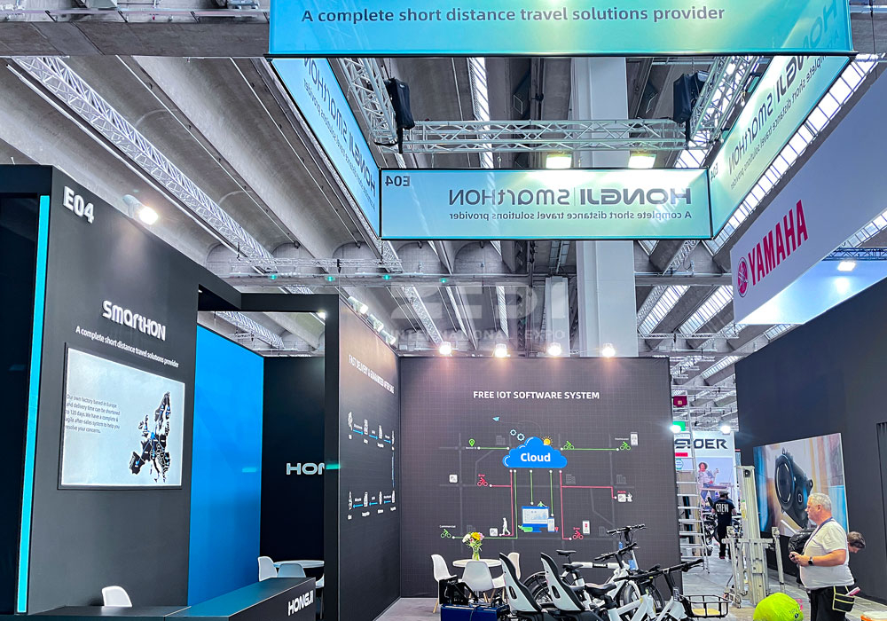 德國(guó)自行車(chē)展覽搭建