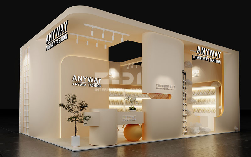 紡織面料展臺設(shè)計
