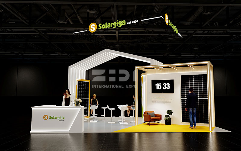 南非光伏展臺設(shè)計