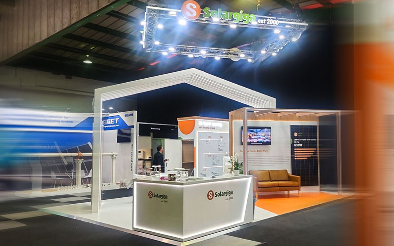 澤迪展位設(shè)計搭建公司攜手“陽光能源”亮相南非光伏展