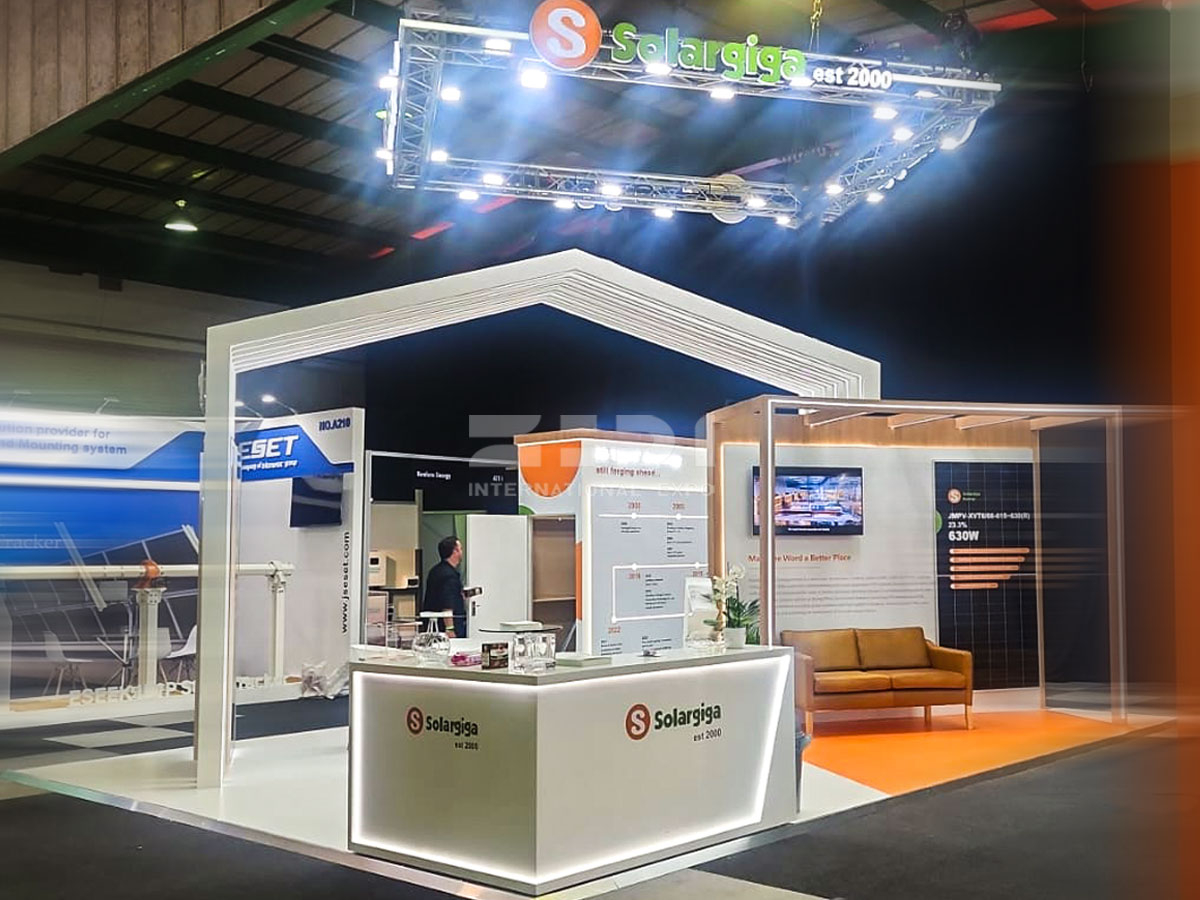 南非光伏能源展臺(tái)布置